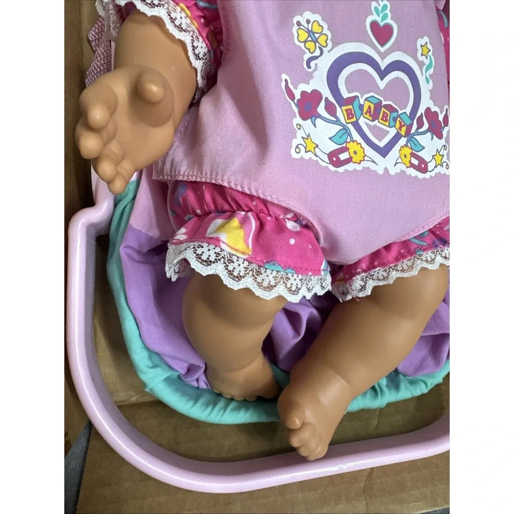 Kenner Baby Go Bye Bye Doll with‎ Carrier, Travel Bag, Accessories